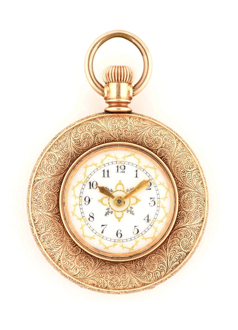 Waltham Gold Filled Open Face Pocket Watch.: Running. 32mm case diameter. Clean dial. Gold filled. Condition:(Fair).Dimensions: Condition: (Fair). Dimensions: