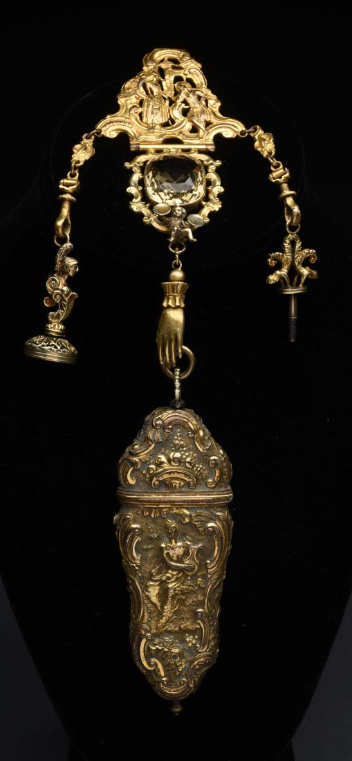 Antique English Victorian Chatelaine. (1 of 5)