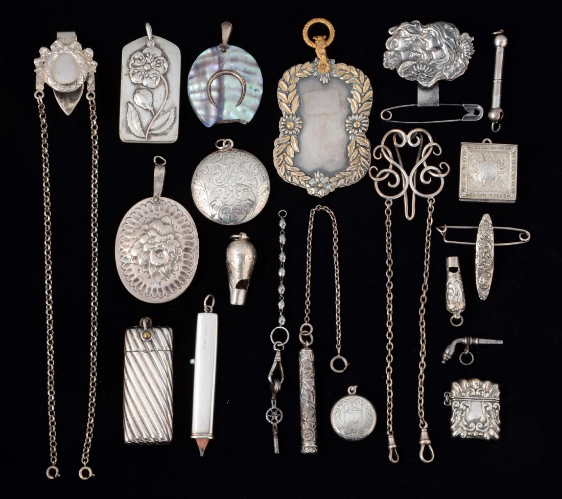 Lot of 20: Antique English Victorian Chatelaine (1 of 1)