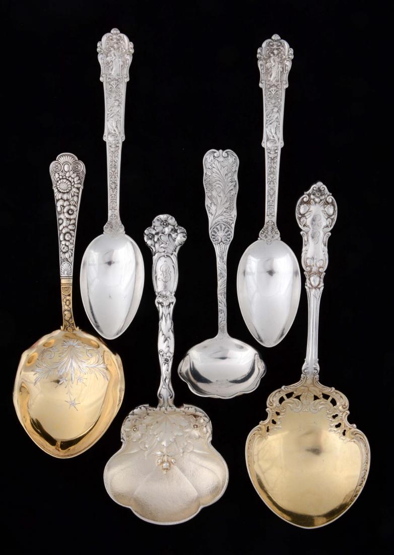 Lot of 6: Gorham Serving Pieces. (1 of 9)