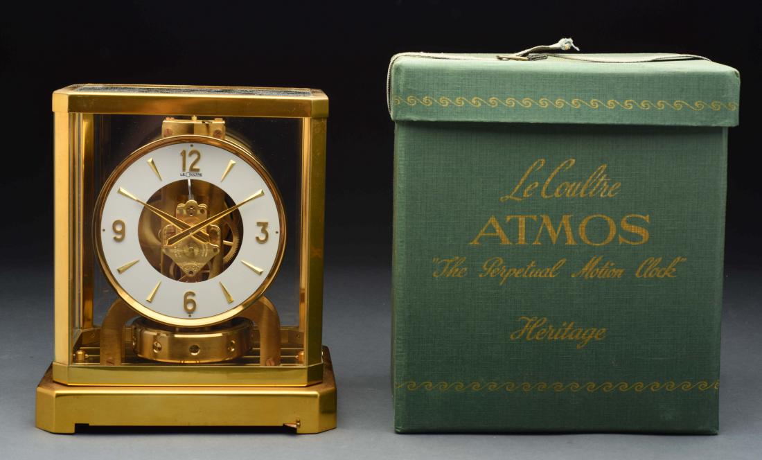 Le Coultre Heritage Atmost Perpetual Motion Clock. (1 of 7)
