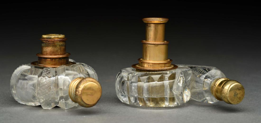 Lot Of 2: Rare Telescopic Lens Perfume Bottles. (1 of 2)