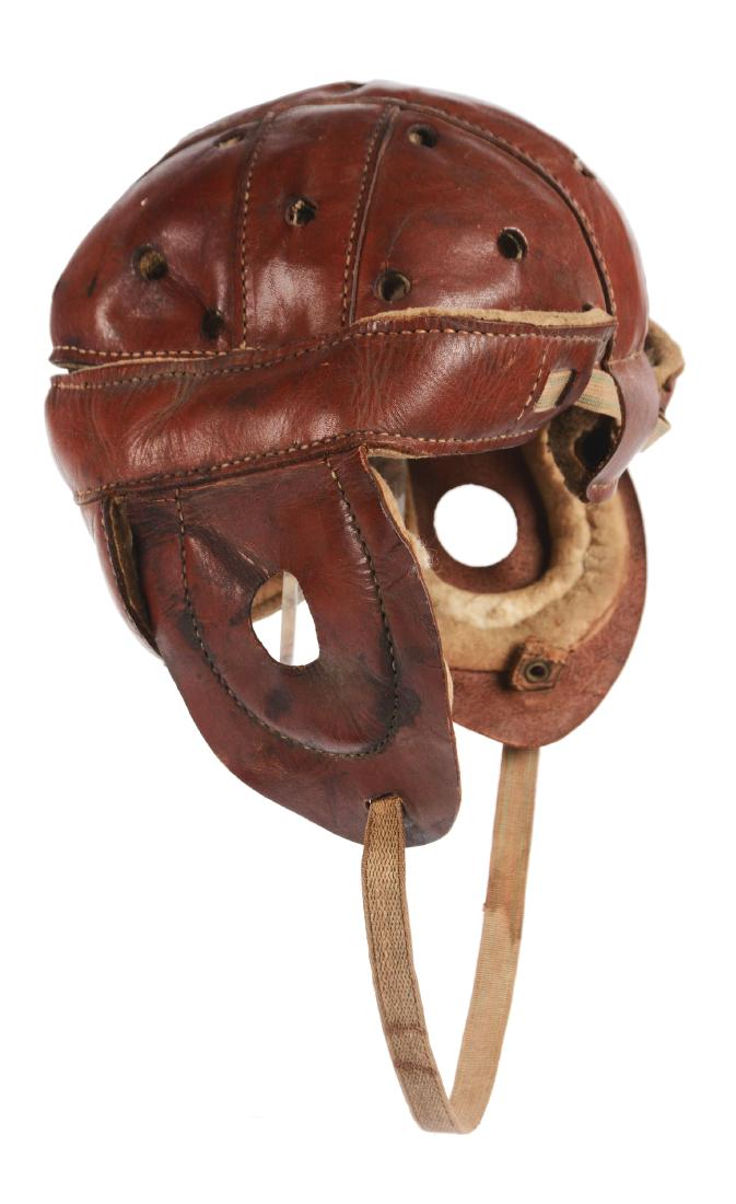 Wright Ditson Dog Ear Leather Football Helmet 0196 On Mar 29 2018 Dan Morphy Auctions In Pa