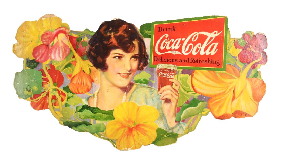 1920's Coca-Cola Advertising Festoon Element. (1 of 1)