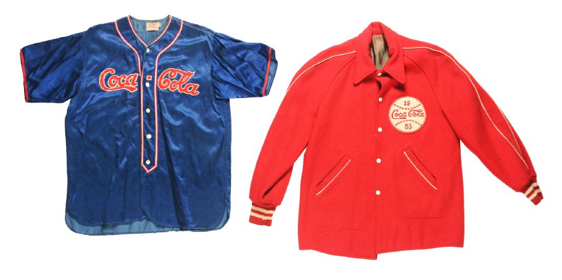 Lot Of 2: 1950's Coca-Cola Shirt & Jacket. (1 of 2)