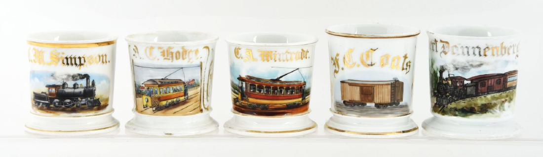 Lot Of 5: Shaving Mugs. (1 of 5)