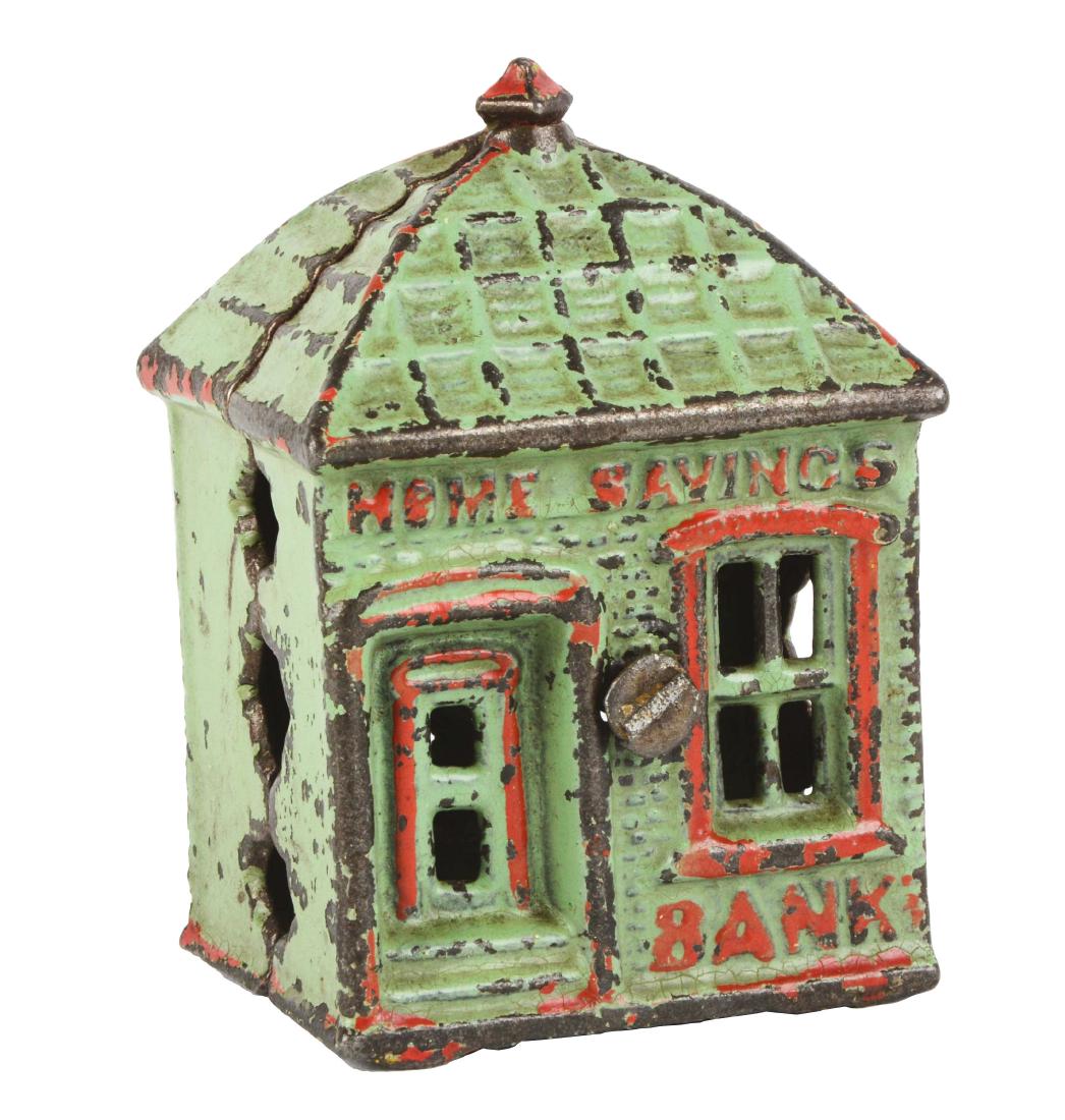 Cat Iron Home Savings Still Bank. (1 of 3)