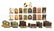 Lot of 16 Pairs: Assorted Cast Iron Bookends.