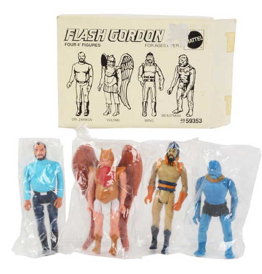 Very Rare Set of Mattel Flash Gordon Catalog Mailer
