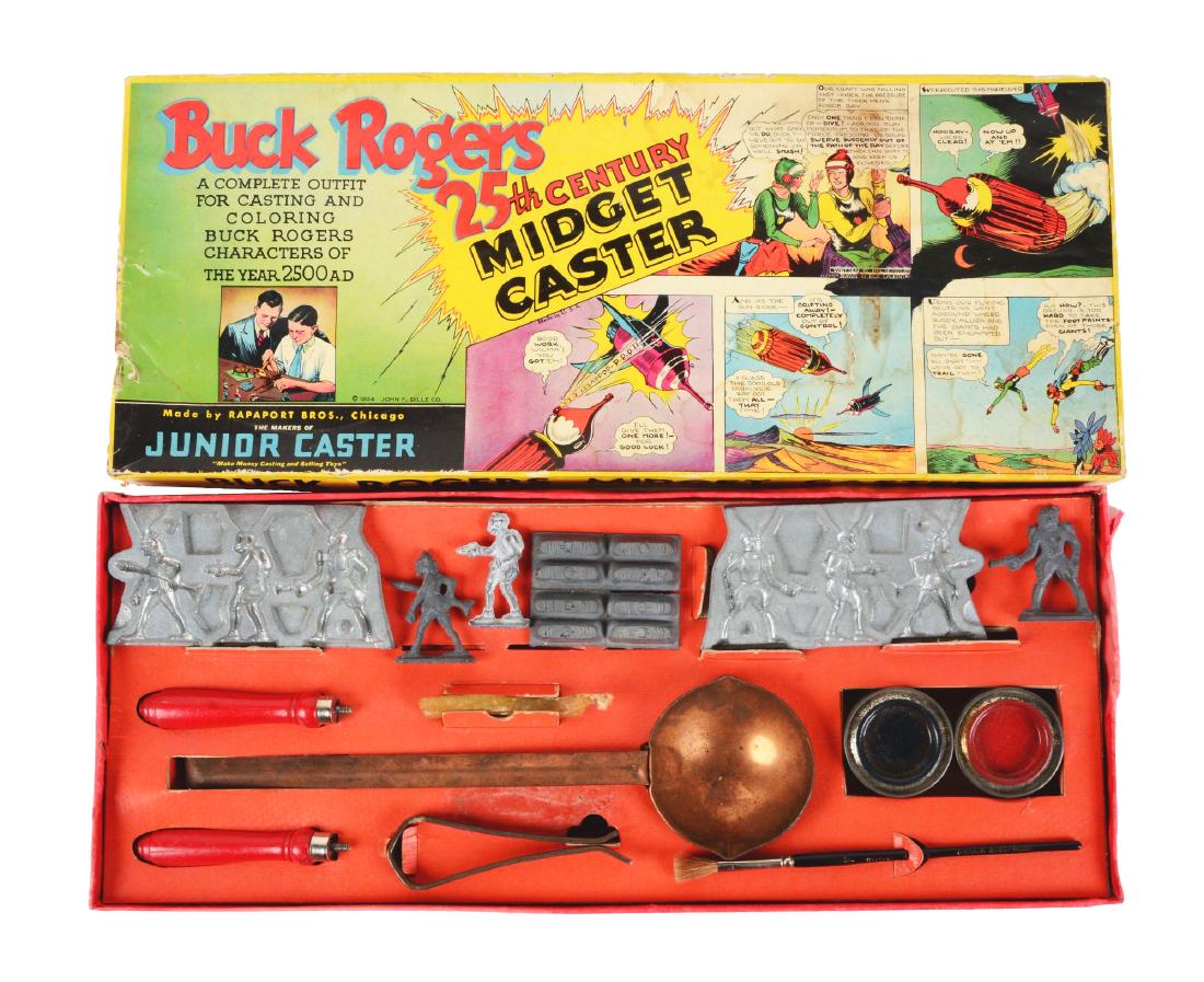 Buck Rogers 25th Century Midget Caster Set In Box. (1 of 3)