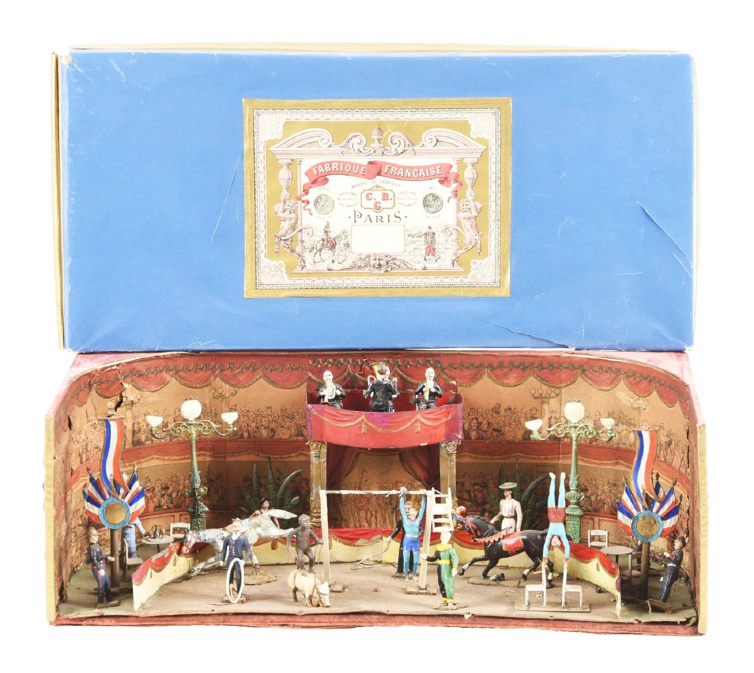 Early French Mignot Circus Set. (1 of 6)
