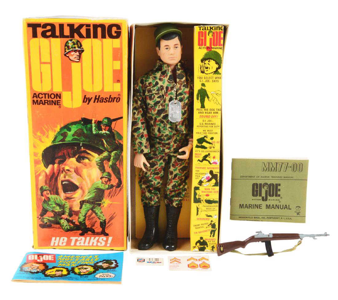 Hasbro Talking GI Joe in Box.