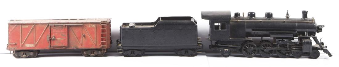 Lot of 3: Pressed Steel Buddy L Railroad Pieces. (1 of 2)