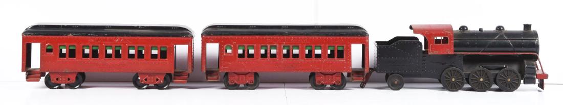 Pressed Steel Cor-Cor Passenger Train Set. (1 of 2)