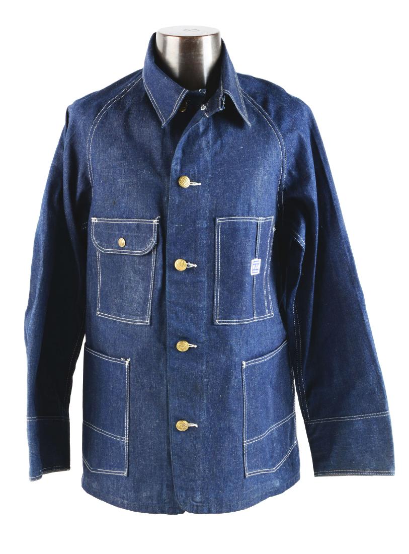 Vintage NOS Norfolk & Western Engineers Denim Jacket. (1 of 5)