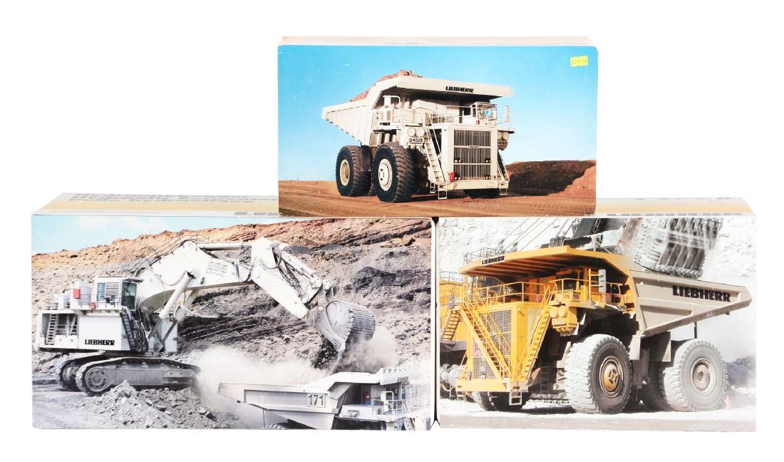 Lot Of 3: Die-Cast Construction Vehicles in Boxes. (1 of 1)