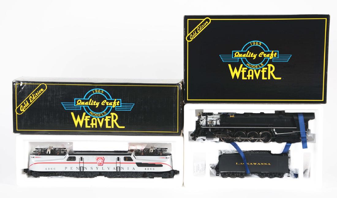 Lot Of 2: Weaver Train Cars In Boxes. (1 of 2)