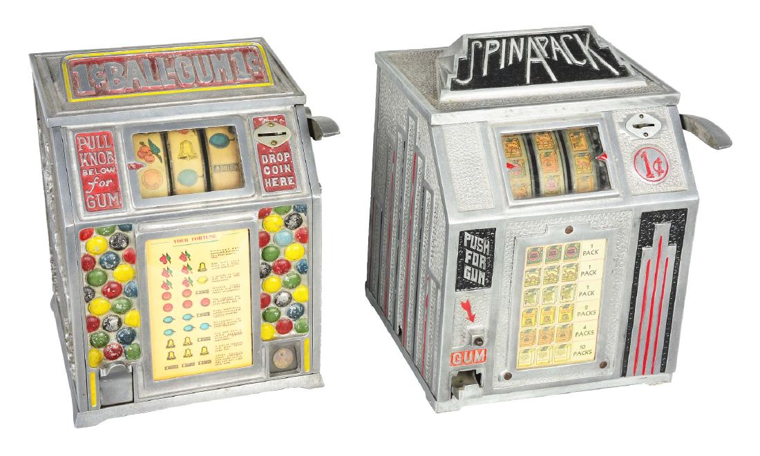 **Lot Of 2: 1¢ 1930s Trade Stimulators. (1 of 6)