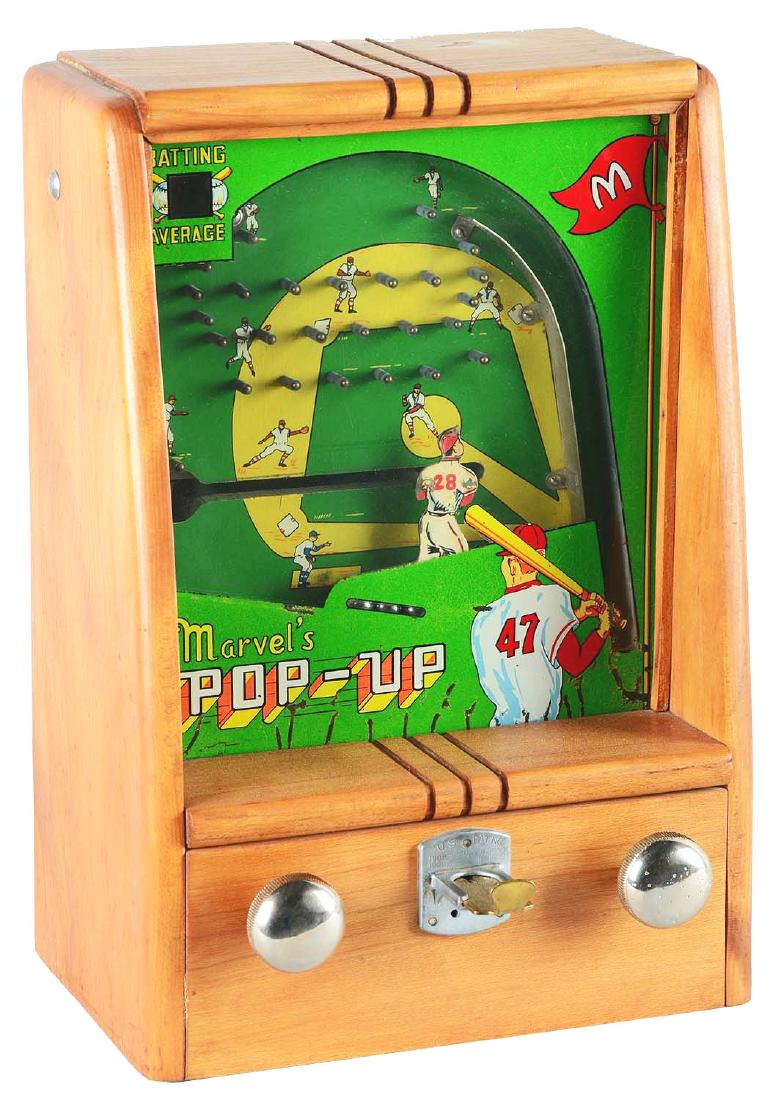 1¢ Marvel Manufacturing Co. Pop-Up Arcade Game. (1 of 6)