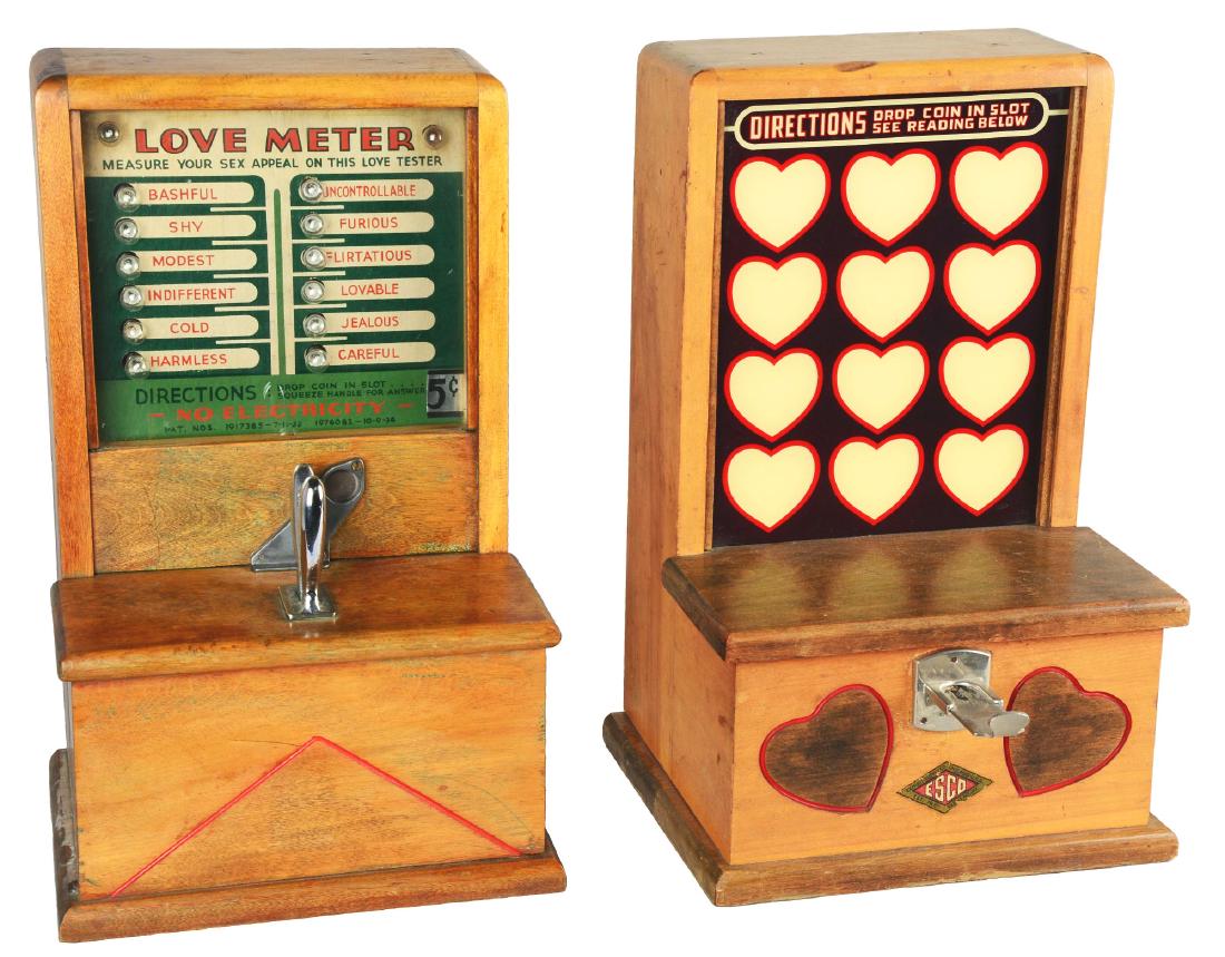 Lot Of 2: 1¢ Exhibit Supply Co. Countertop Arcade (1 of 6)
