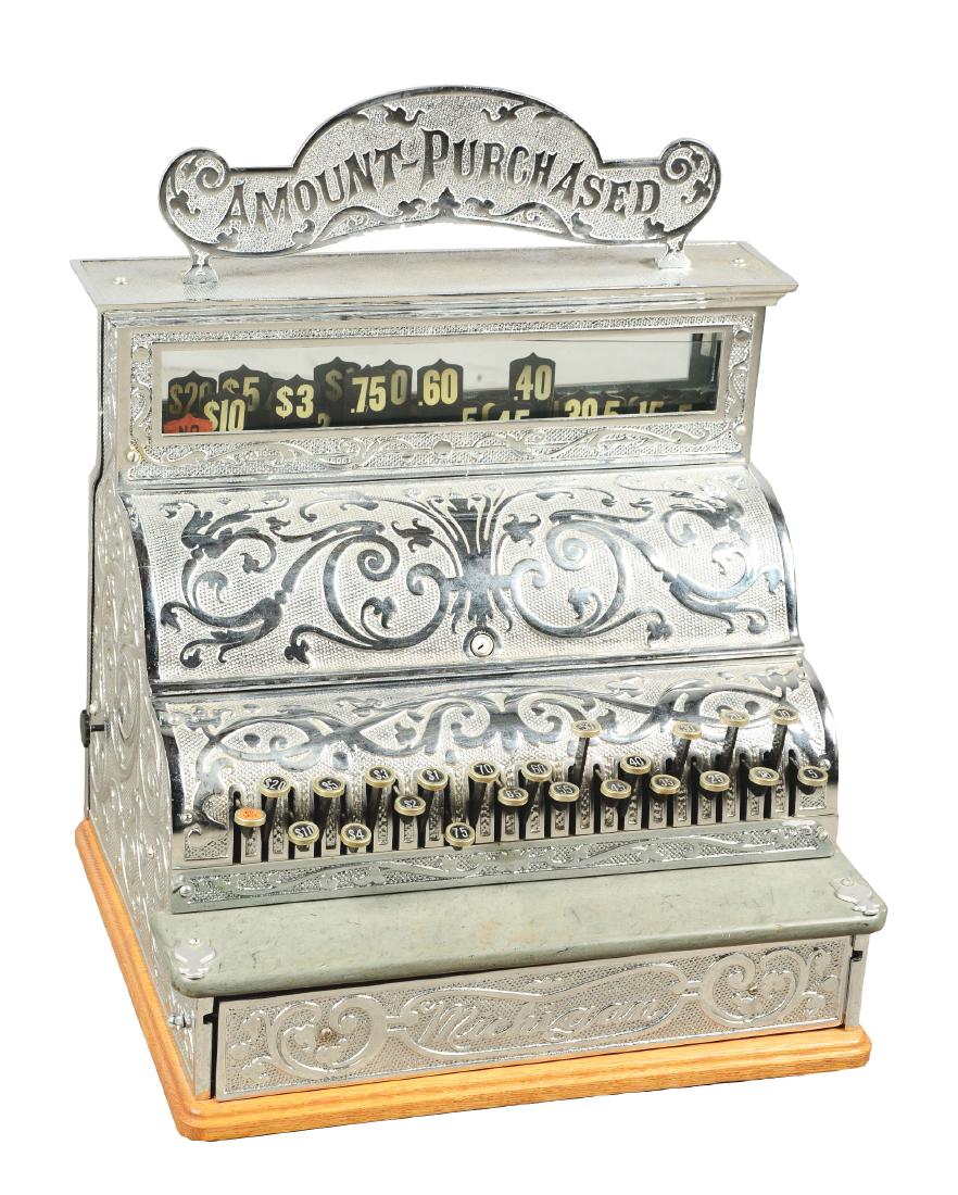 NickelPlated Michigan Cash Register.