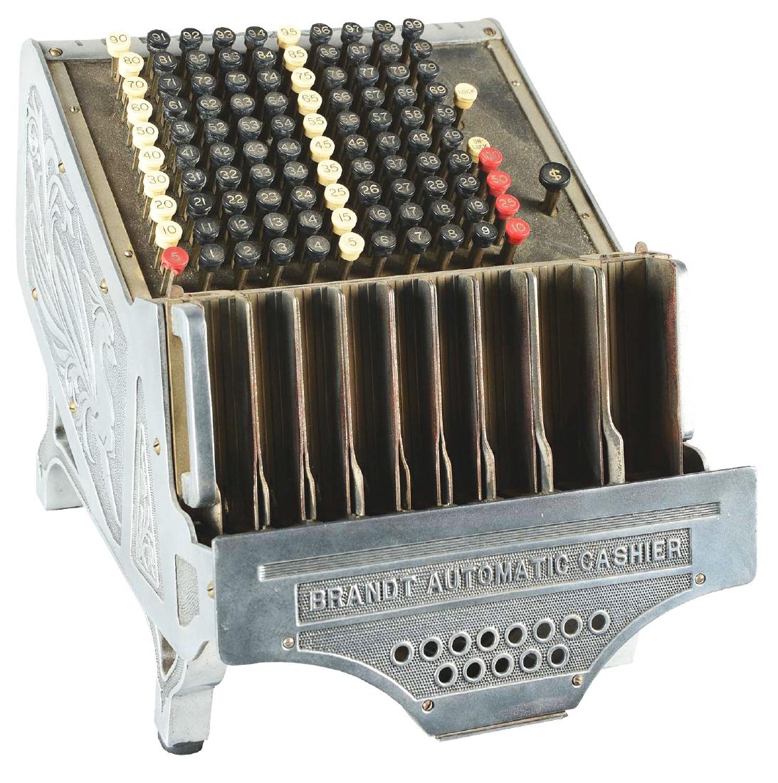 Early 20th Century Brandt Automatic Cashier. (1 of 6)