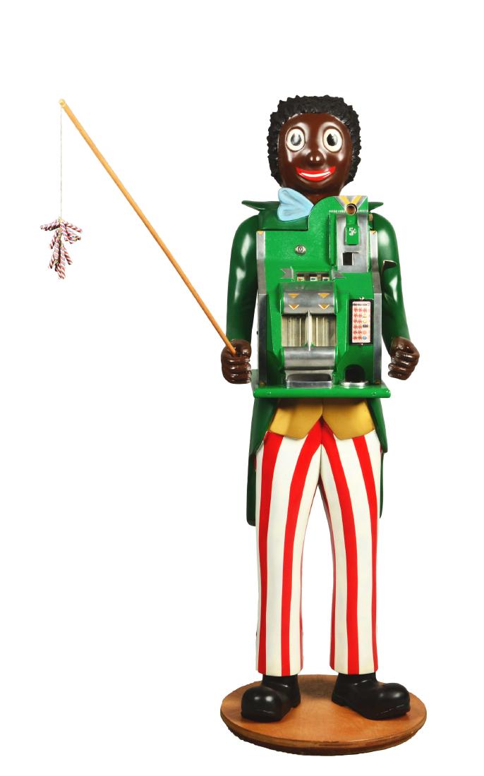 **5¢ Mills Chevron Q.T. "Golliwog" Figural Slot (1 of 4)