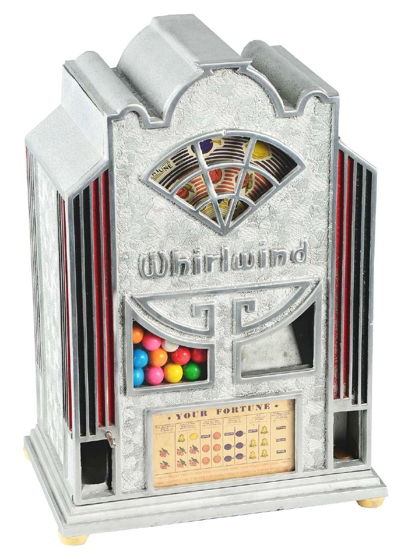 **1¢ Pierce Tool & Mfg. Co. The Whirlwind Slot Machine. (1 of 6)