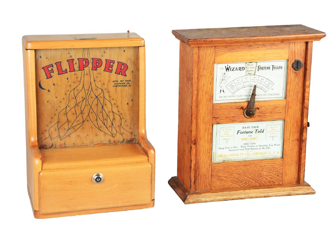 Lot Of 2: 1¢ Countertop Arcade Games. (1 of 6)