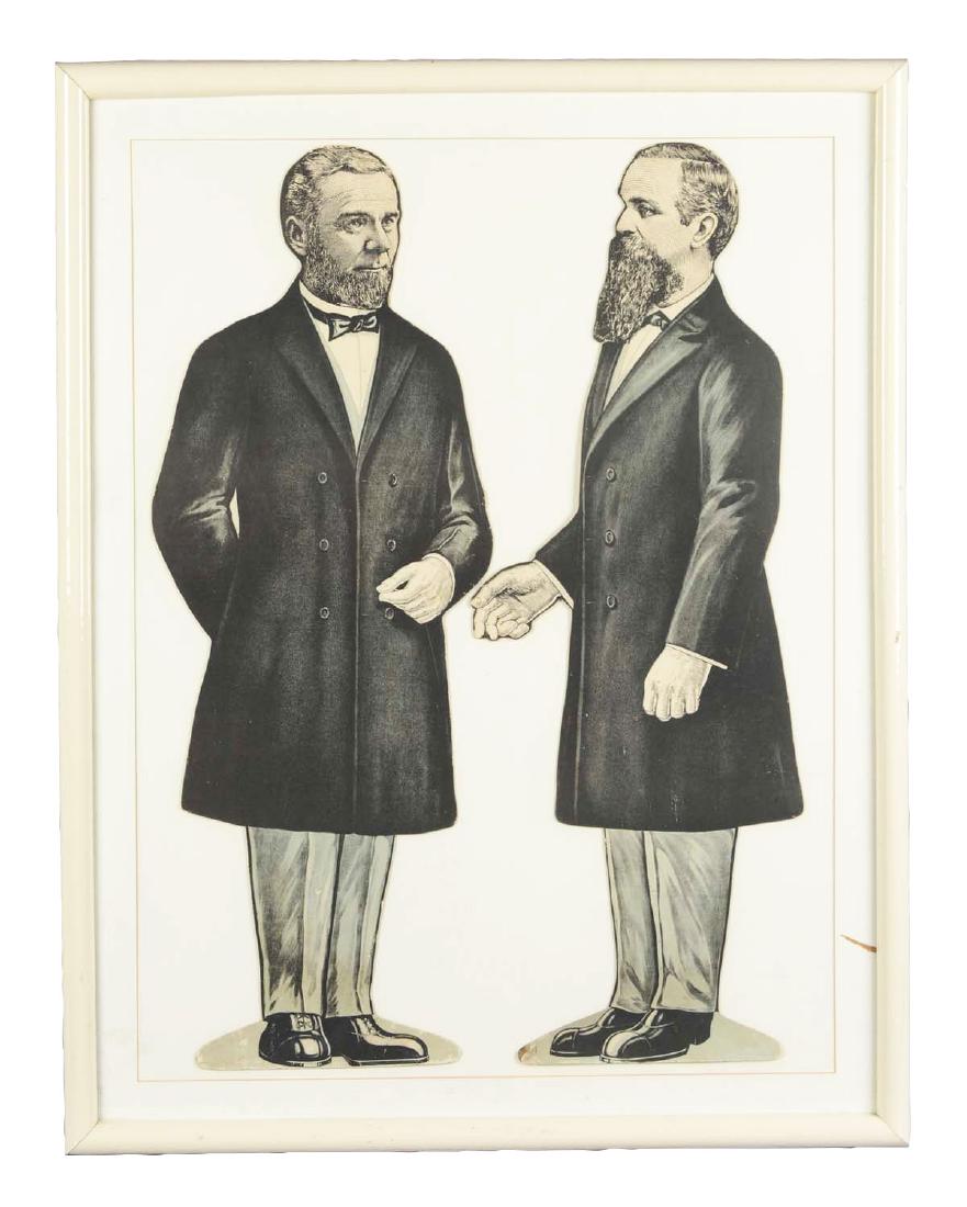 Smith Brothers Advertising Die Cut Gentlemen (1 of 1)