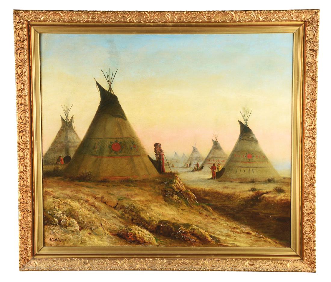 ADM Cooper Oil On Canvas Painting. (1 of 6)