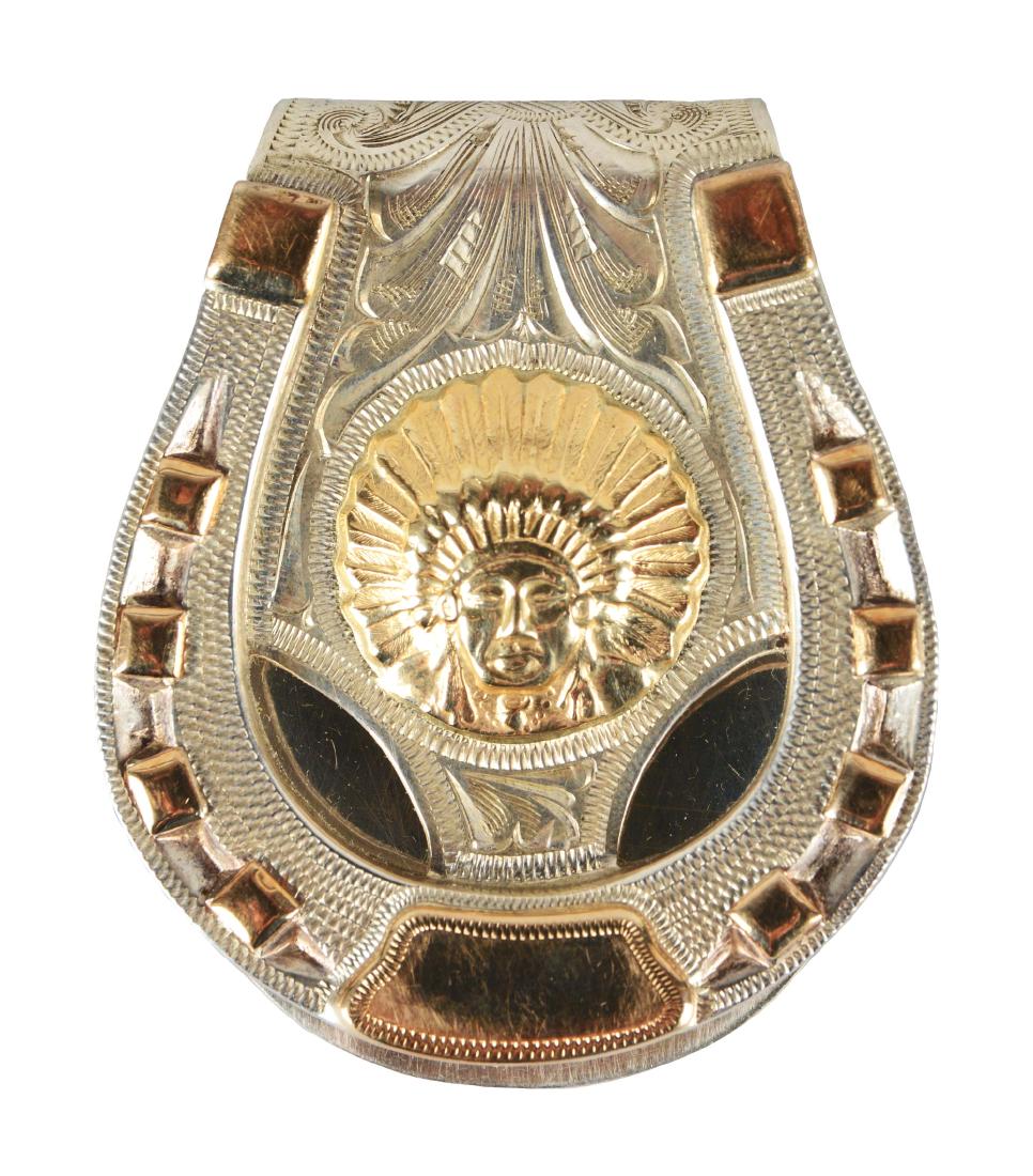 Edward H Bohlin Rings（14k Gold ） Edward H. Bohlin Buckle Ring