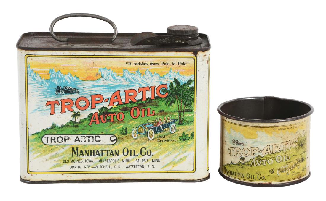 Lot Of 2: Trop Artic Half Gallon Oil Can & Drinking (1 of 2)