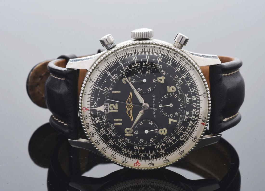 Early Breitling Navitimer AOPA Wristwatch, Circa 1954. (1 of 5)
