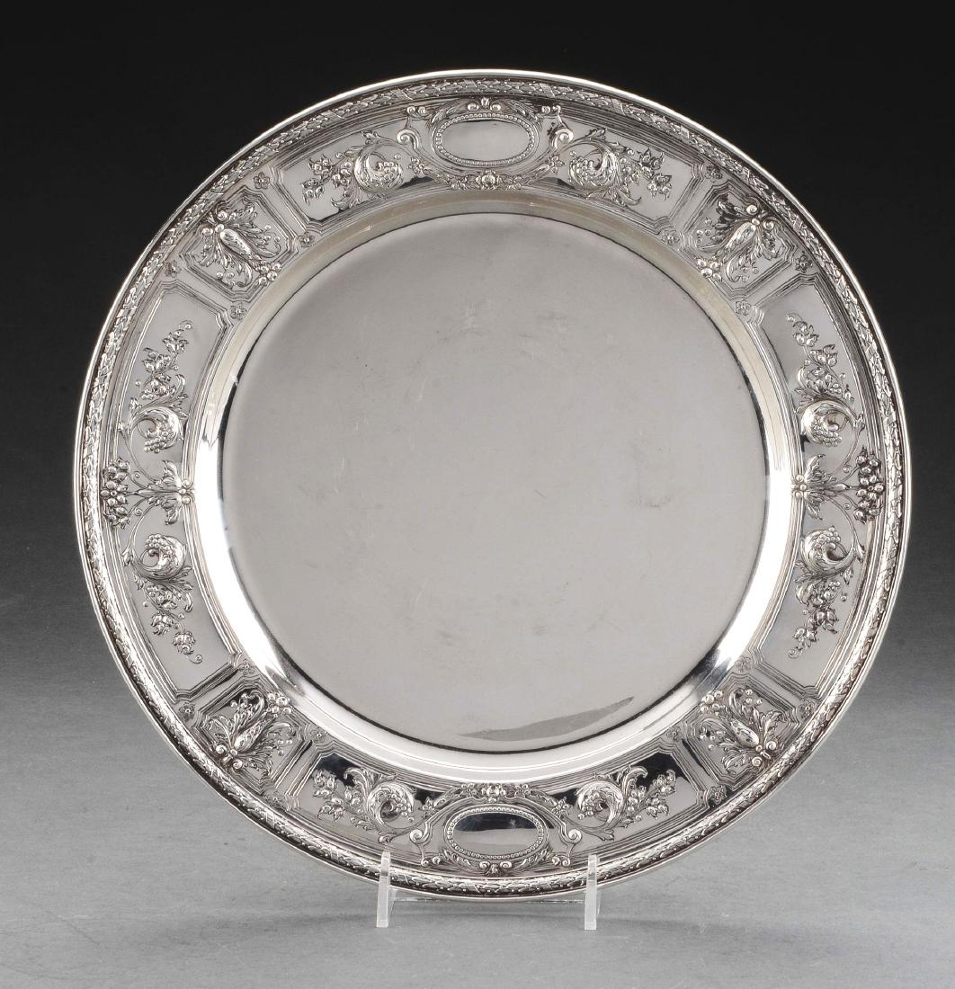 Gorham Sterling Charger. (1 of 2)