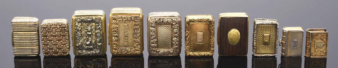 Lot of 10: Silver Gilt & Sterling Silver Antique (1 of 1)