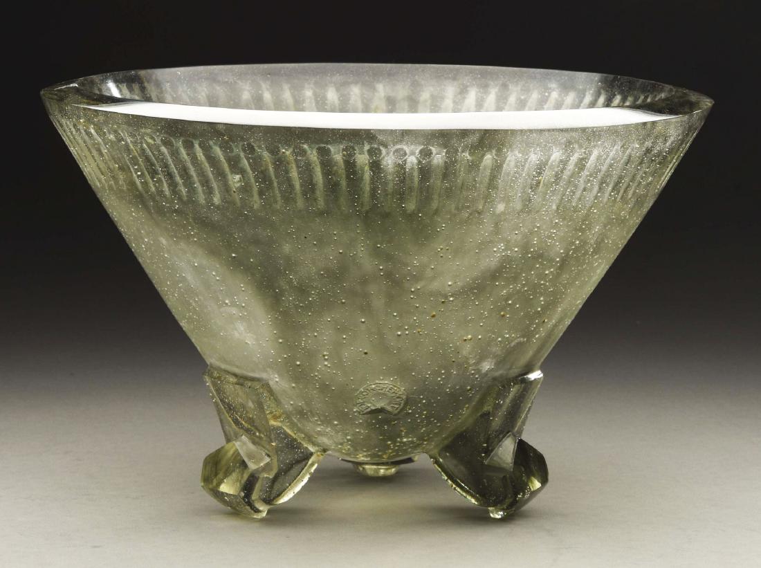 Decorchemont Footed Bowl. (1 of 3)