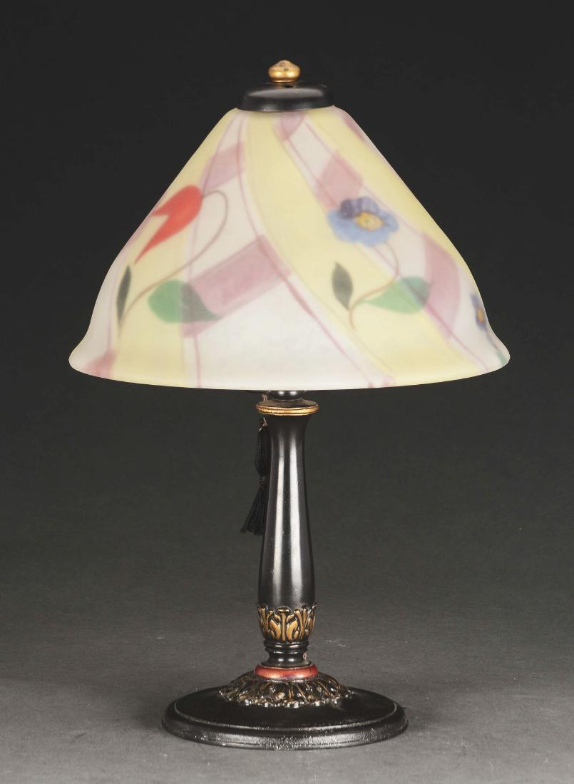 Pairpoint Reverse Painted Boudoir Lamp. (1 of 6)