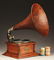Victor Oak Tabletop Phonograph with Oak Horn.