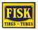 Incredible Fisk Tires & Tubes Porcelain Flange Sign. - 2