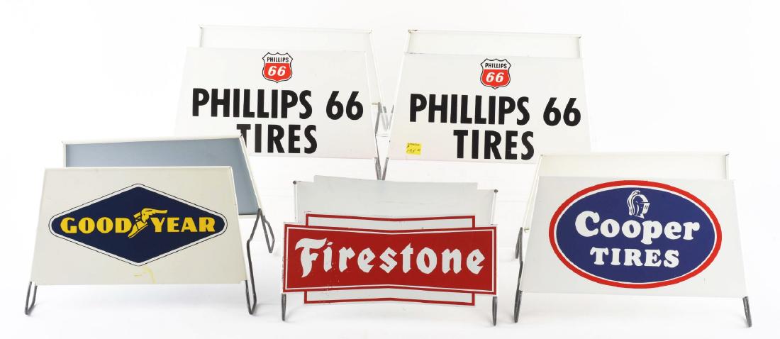 Lot of 5: Tire Stand Store Displays. (1 of 2)