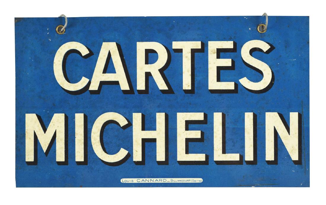 Michelin Tires Tin Sign. (1 of 3)