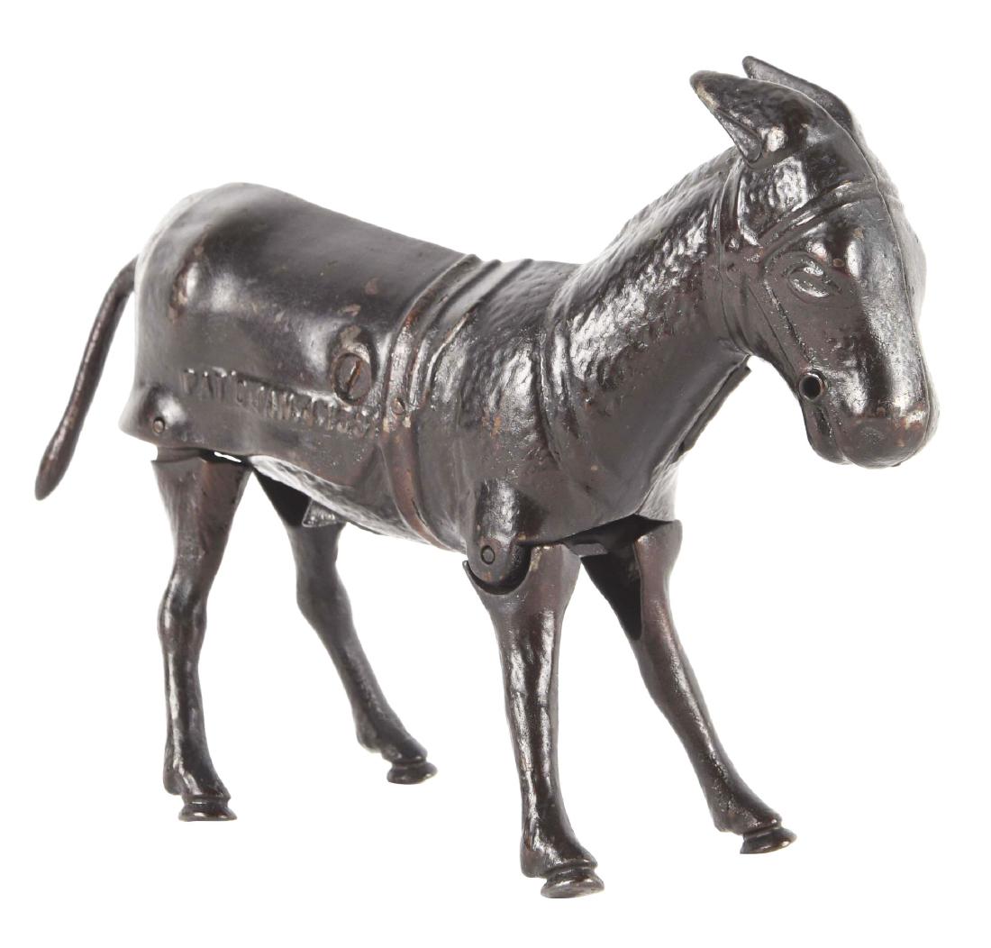 Early Cast Iron Ives Walking Donkey. (1 of 2)