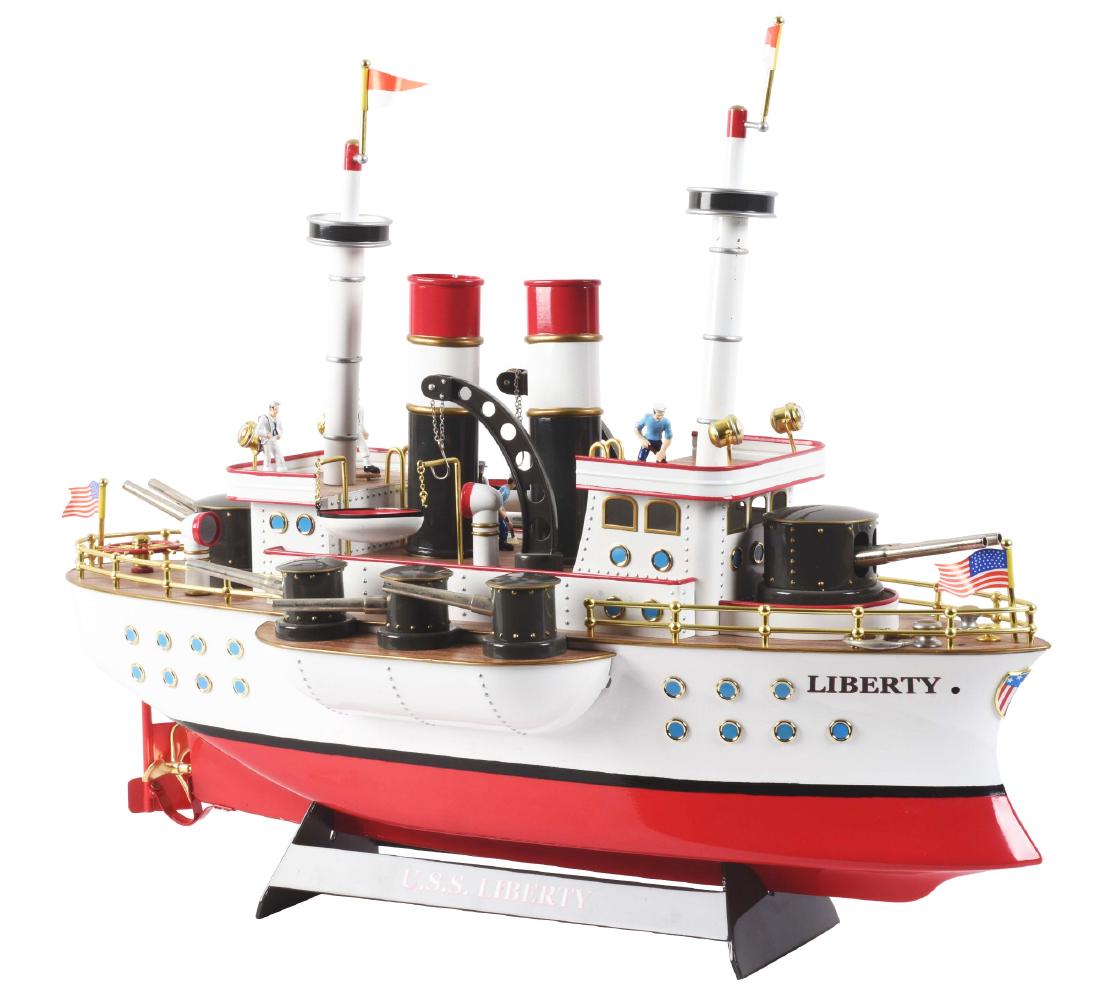 Contemporary Clockwork Liberty Battleship. (1 of 3)