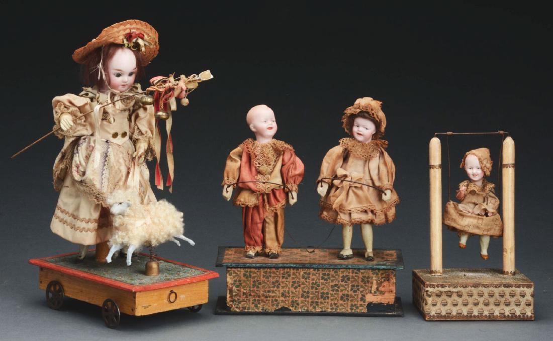 Lot Of 3: Semi-Mechanical Toys. (1 of 5)