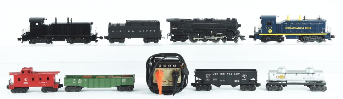 Lot Of 10: Lionel Engines and Freight Cars. (1 of 3)