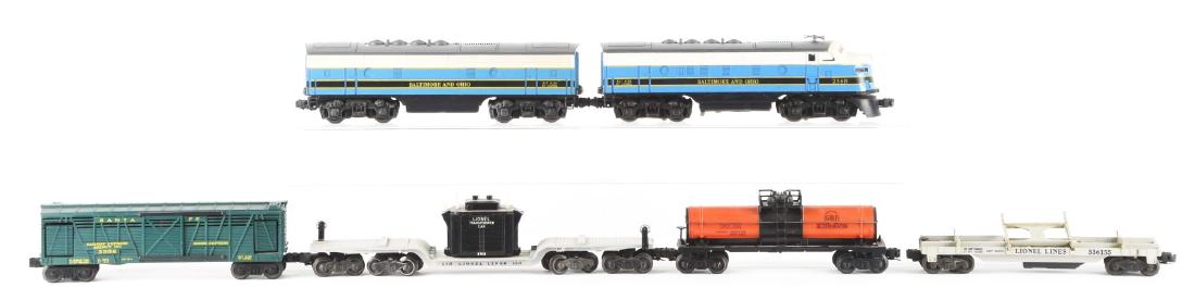 Lot of 6: Lionel No. 2368 B&O AB Units and Freight (1 of 4)