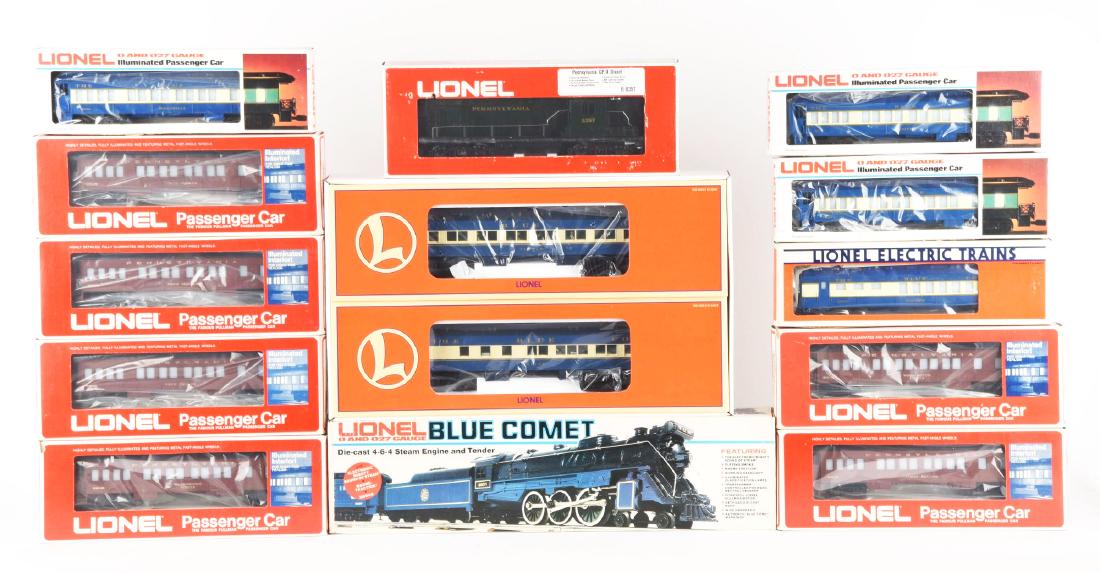 Lot of 13: Lionel Sets Of Locomotives & Passenger Cars (1 of 2)