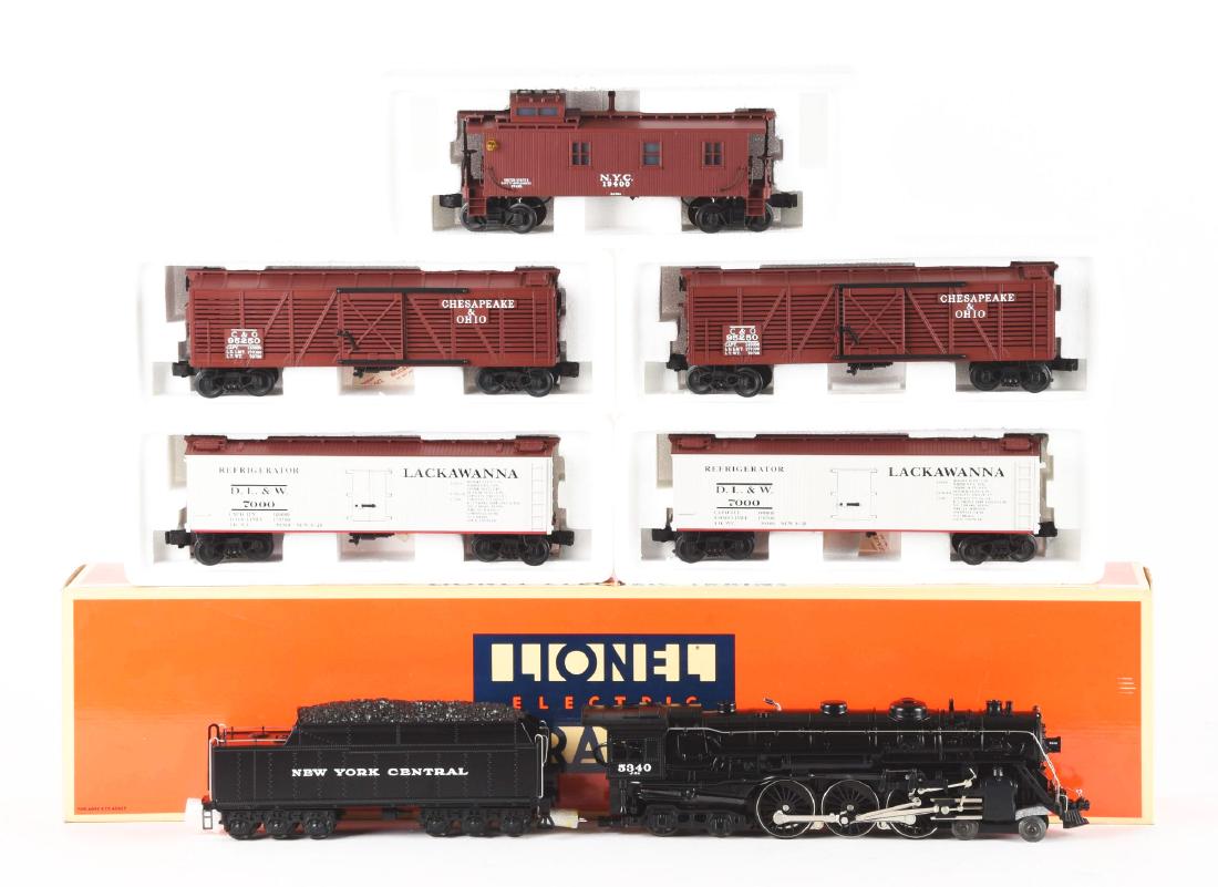Lot Of 6: Lionel New York Central Hudson Steam (1 of 3)
