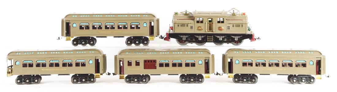 Lot of 5: Lionel Restored No. 408E and Passenger Cars. (1 of 2)